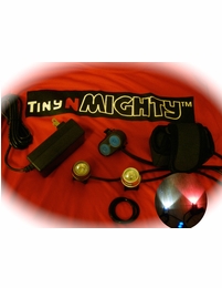 Tiny n' Mighty All-in-One Rechargeable Bike Light System