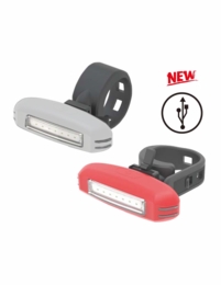 Ultra Bright USB-rechargeable LED Bike Head & Tail Combo