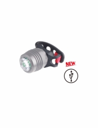 USB-rechargeable "Button"  LED Headlight