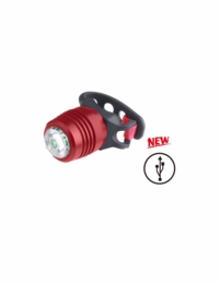 USB Rechargeable "Button"  LED Tail Light