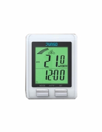 Wireless 10 Function Bike Computer/Speedometer with EL Backlight