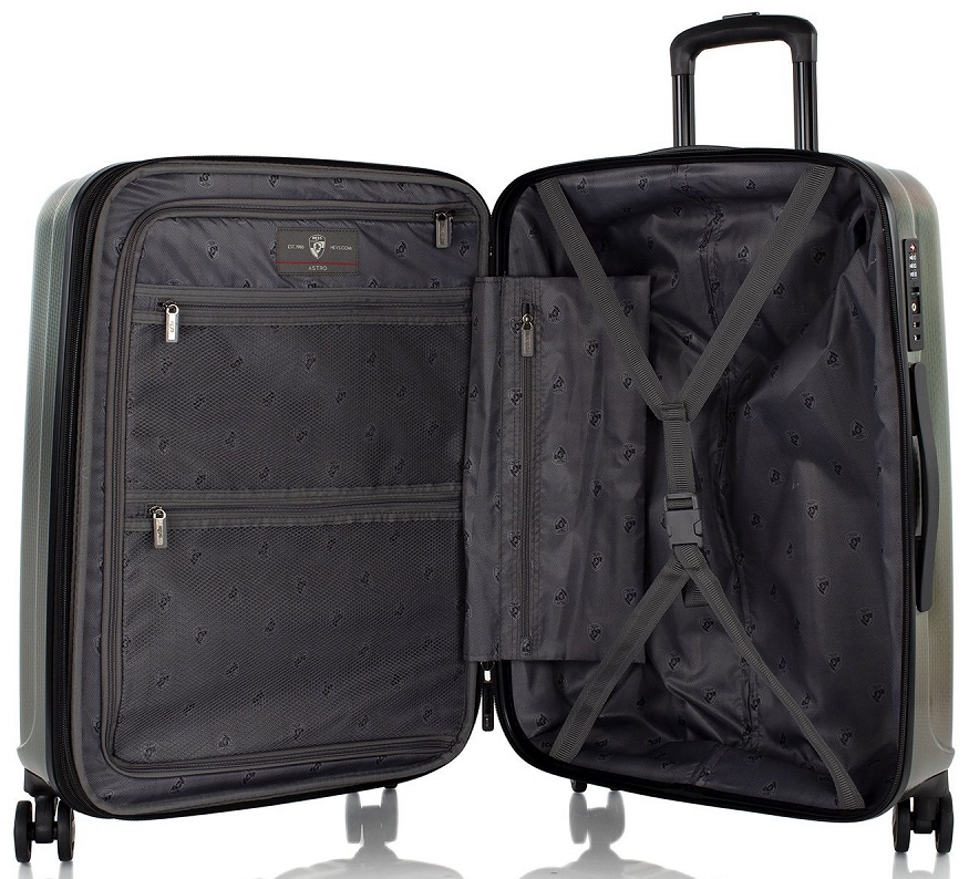 Heys Astro 3Piece Luggage Set Hardside Luggage