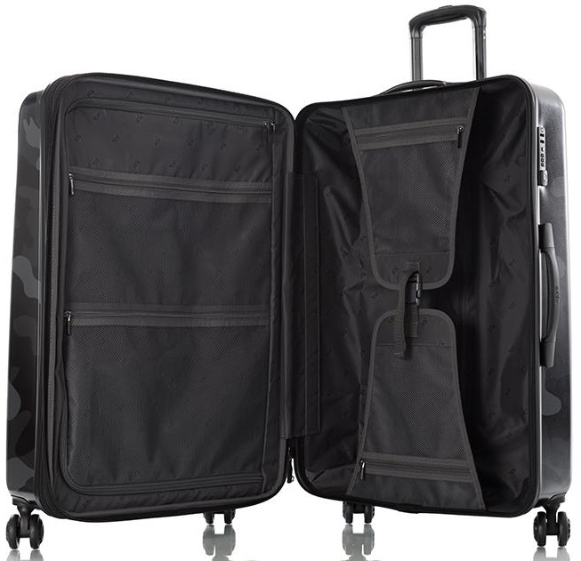 Heys Black Camo 3Piece Luggage Set Luggage Sets
