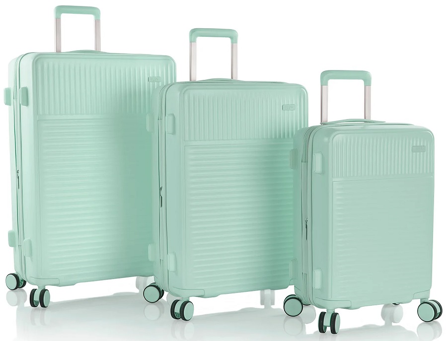 Heys Pastel 3Piece Luggage Set Hardside Luggage