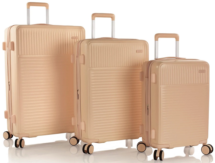 Heys Pastel 3Piece Luggage Set Hardside Luggage
