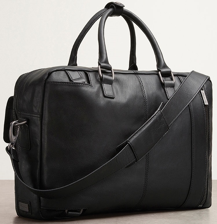 Cole Nylon & Leather Convertible Backpack