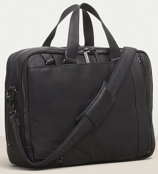 Cole Smooth Leather Convertible Backpack Cole Briefcases