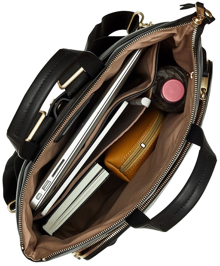 Knomo Harewood Leather Laptop Tote Backpack Knomo