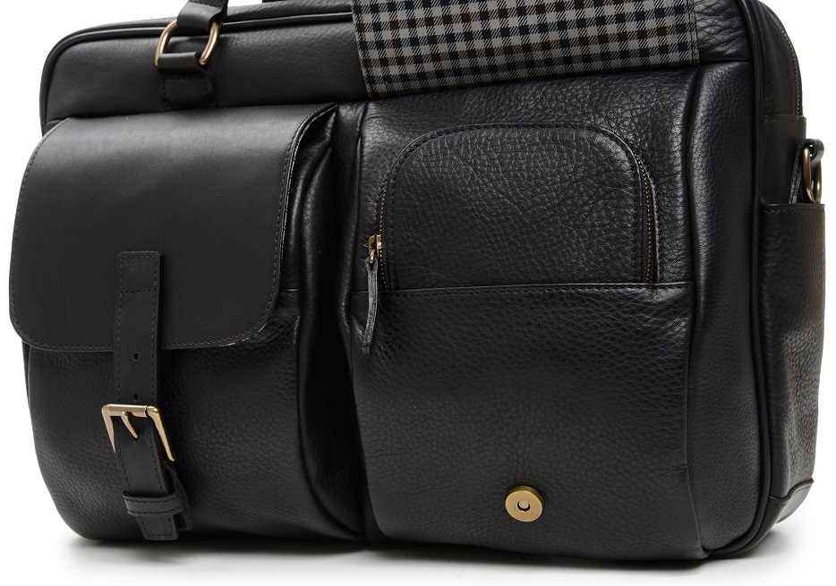 Korchmar Barton Leather Laptop Briefcase Briefcases