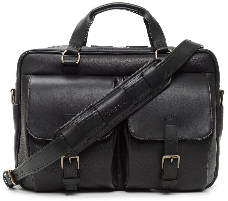 Korchmar Barton Leather Laptop Briefcase Briefcases
