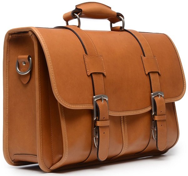 Korchmar Garfield Leather Laptop Briefcase Briefcases