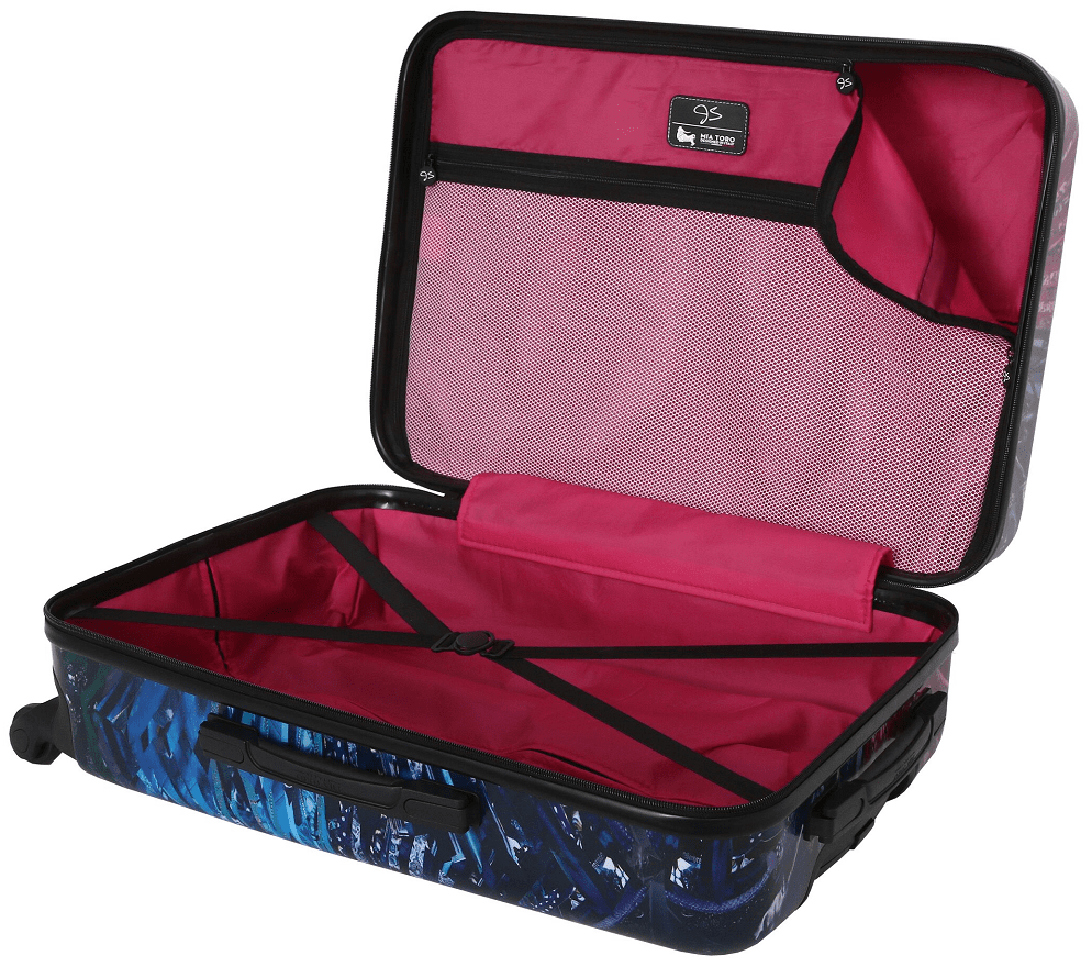 Mia Toro Color Wheel 3Piece Luggage Set Mia Toro