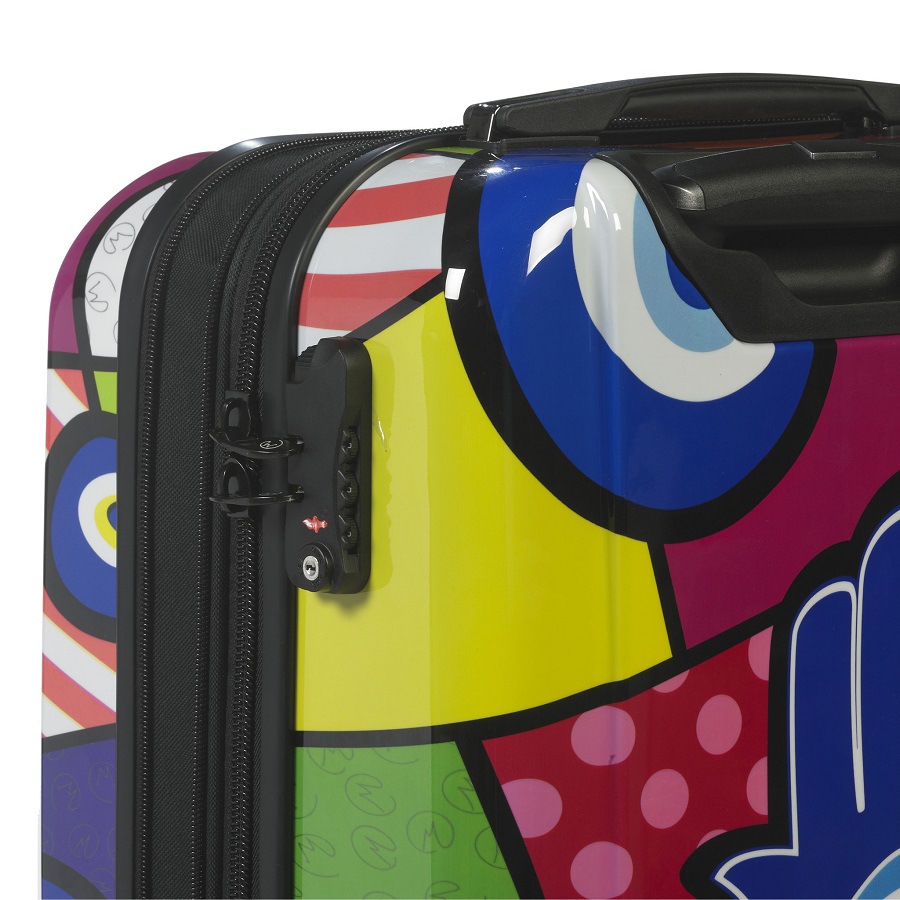 Mia Toro Hamsa 3Piece Luggage Set Mia Toro