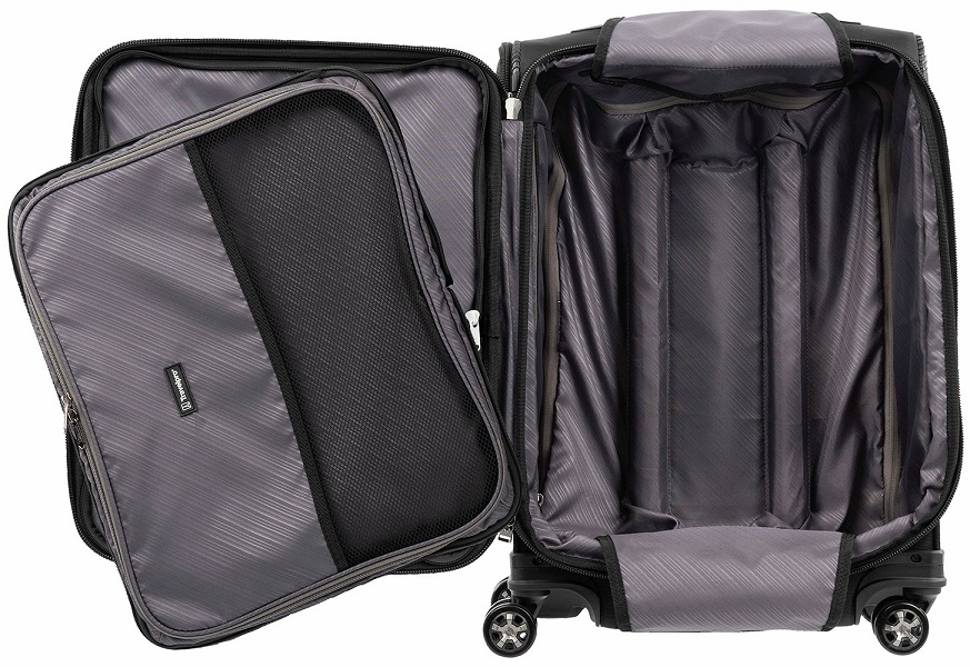 Travelpro Crew VersaPack Max CarryOn Expandable Spinner CarryOn Luggage