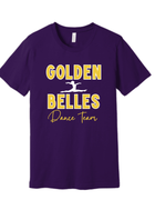 BELLA UNISEX PURPLE TSHIRT W SCREENED LOGO