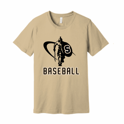 BELLA UNISEX SOFT COTTON VEGAS TSHIRT W SCREENED LOGO