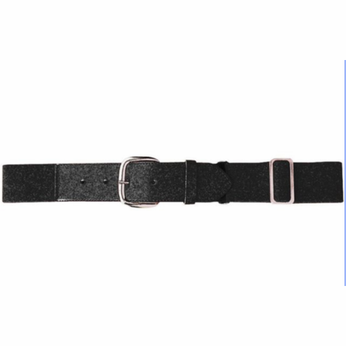 BLACK ADJUSTABLE BASEBALL BELT