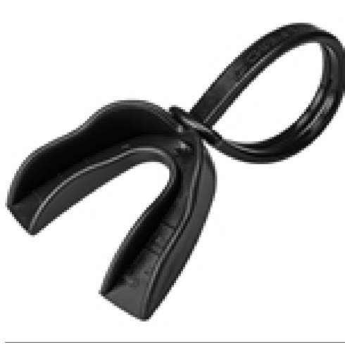 BLACK TRADITIONAL MOUTH PIECE (BOIL/BITE)