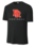 BLACK UNISEX DRIFIT SHORT SLEEVE SHIRT (LOOSE FIT) W SCREENED LOGO FRONT AND BACK