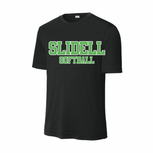 BLACK UNISEX DRIFIT SHIRT W SCREENED LOGO