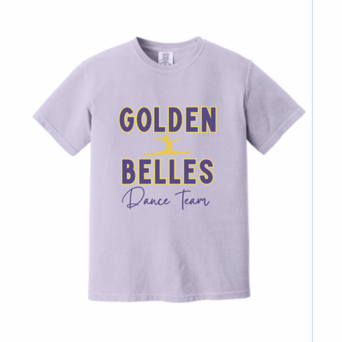 COMFORT COLORS UNISEX LIGHT PURPLE TSHIRT W SCREENED LOGO