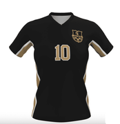 WOMENS OR MENS BLACK SUBLIMATED CUSTOM DRIFIT GAME JERSEY