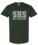GILDAN FOREST GREEN TSHIRT W SHS LOGO