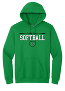 GILDAN KELLY HOODED SWEATSHIRT WITH NEW SCREENED LOGO