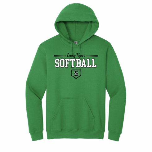 GILDAN KELLY HOODED SWEATSHIRT WITH NEW SCREENED LOGO