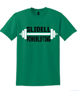 GILDAN KELLY GREEN UNISEX COTTON TSHIRT W SCREENED LOGO
