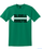 GILDAN KELLY GREEN UNISEX COTTON TSHIRT W SCREENED LOGO