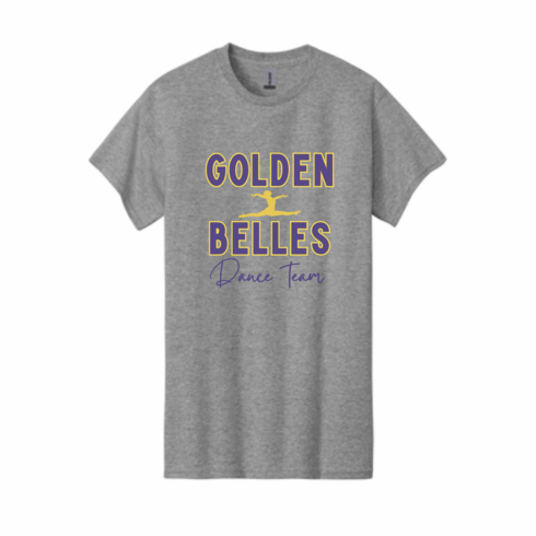GILDAN UNISEX SPORT GREY COTTON TSHIRT W SCREENED LOGO