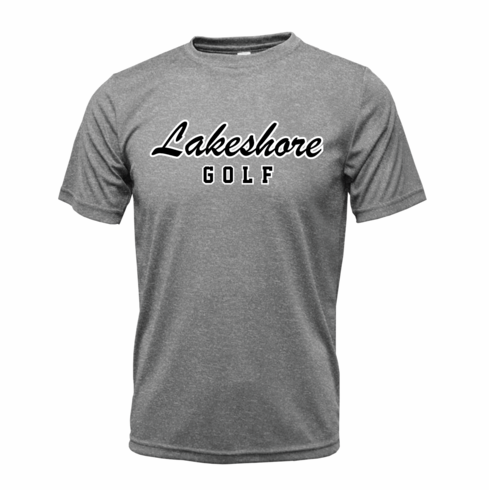 HEATHER GREY UNISEX DRIFIT WITH SCREENED LOGO