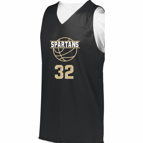 *MANDATORY NEW PLAYERS* RUSSELL WOMENS MESH REVERSIBLE JERSEY WITH SCREENED LOGO & # BOTH SIDES