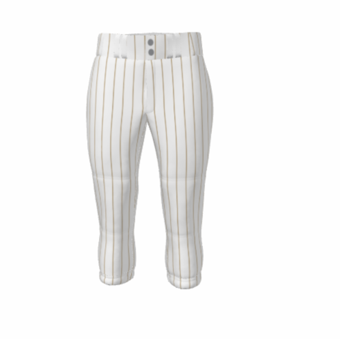 *MANDATORY* WOMENS CUSTOM SUBLIMATED WHITE WITH VEGAS PINSTRIPES PANT