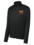 MENS BLACK 1/4 ZIP DRIFIT LIGHT WEIGHT TOP WITH EMBROIDERED LOGO