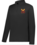 MENS BLACK FLEECE LINED DRIFIT 1/4 ZIP WITH EMBROIDERED LOGO