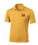 MENS GOLD DRIFIT POLO WITH EMBROIDERED LOGO
