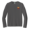 MENS GREY LONG SLEEVE DRIFIT SHIRT WITH EMBROIDERED LOGO