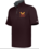 MENS MAROON 1/4 ZIP DRIFIT BP SHORT SLEEVE TOP WITH EMBROIDERED LOGO