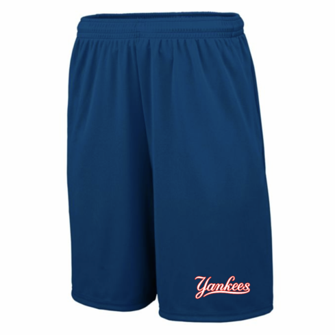 MENS NAVY DRIFIT SHIRT WITH SCREENED LOGO