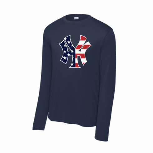 NAVY NY UNISEX LONG SLEEVE DRIFIT