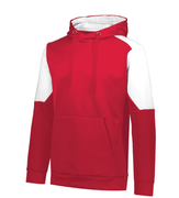 *MANDATORY* RED/WHITE DRIFIT AUGUSTA HOODED SWEATSHIRT WITH NEW PR LOGO
