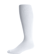 WHITE DRIFIT SOFTBALL SOCKS