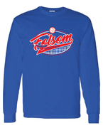 GILDAN ROYAL LONG SLEEVE W SCREENED LOGO