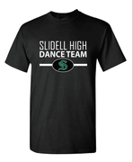 GILDAN BLACK UNISEX TSHIRT W SCREENED LOGO
