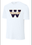 WHITE UNISEX SHORT SLEEVE DRIFIT WITH W SCREENED LOGO