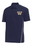 MENS NAVY/GREY DRIFIT POLO WITH W EMBROIDERED LOGO
