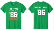 GREEN COTTON UNISEX TSHIRT WITH MULTICOLOR FRONT PRINT AND BACK PRINT