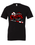 BELLA SOFT COTTON UNISEX BLACK TSHIRT WITH SCREENED LOGO